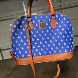 Dooney And Bourke Los Angeles Dodgers Handbag Crossbody Bag