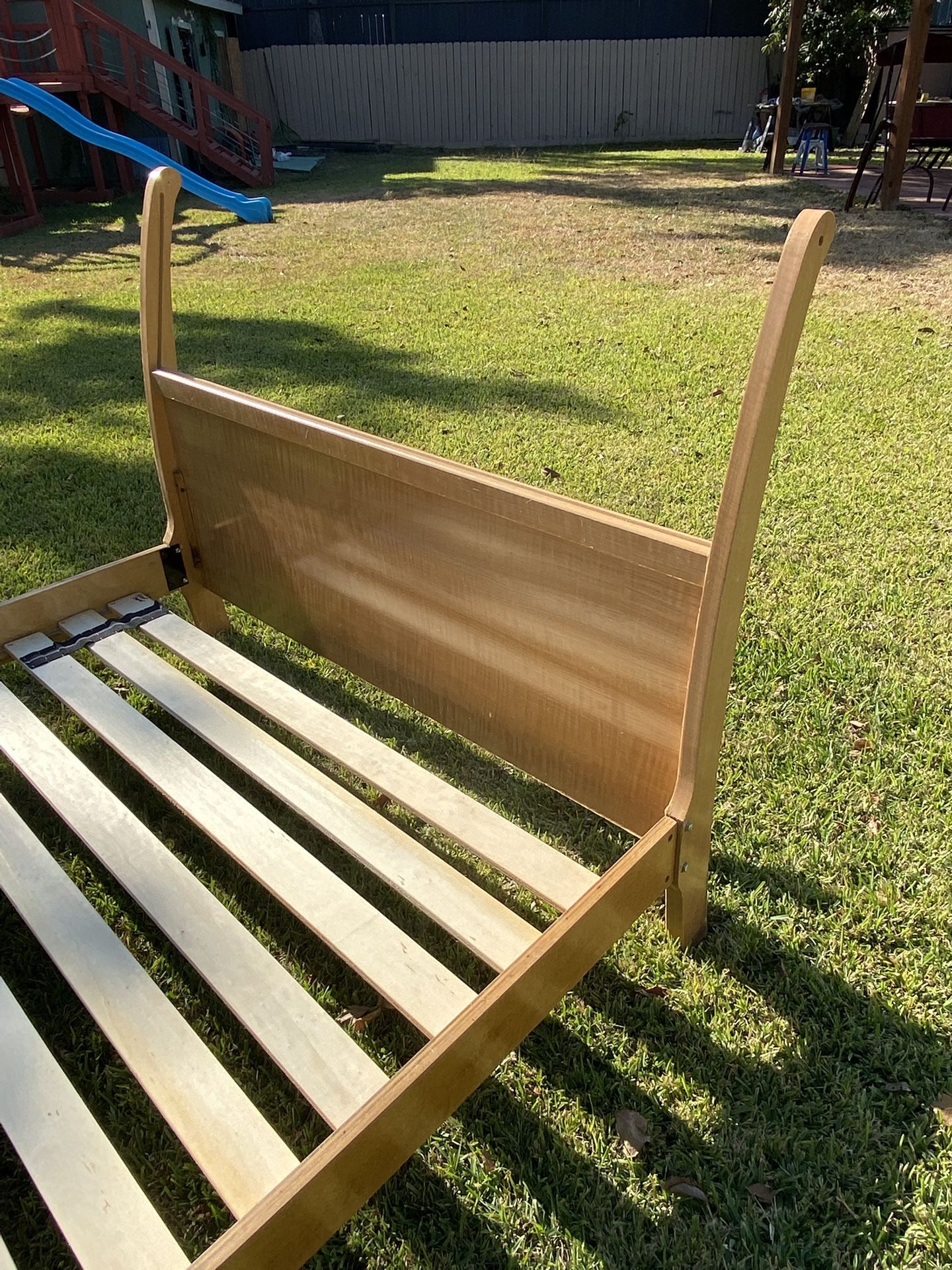 Adjustable -Headboard Height, Bed Frame Queen