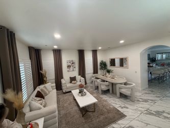 Living room and dining room set