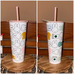 Starbucks/Miffy Metal Tumbler