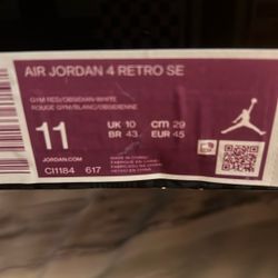Air Jordan’s Retros 18s Og   Size 11