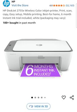 Brand NEW Printer (White)