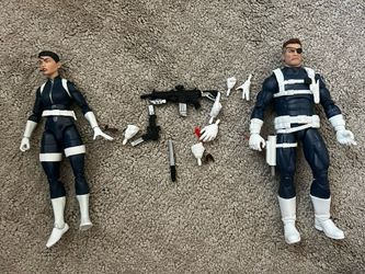 Nick Fury And Maria Hill Shield Agents