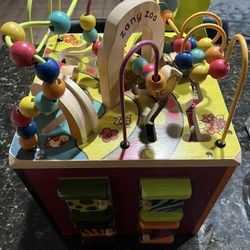 B. Toys Wooden Activity Cube