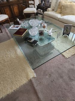 Large Glass Table