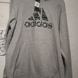 Adidas Hoodie Gray 