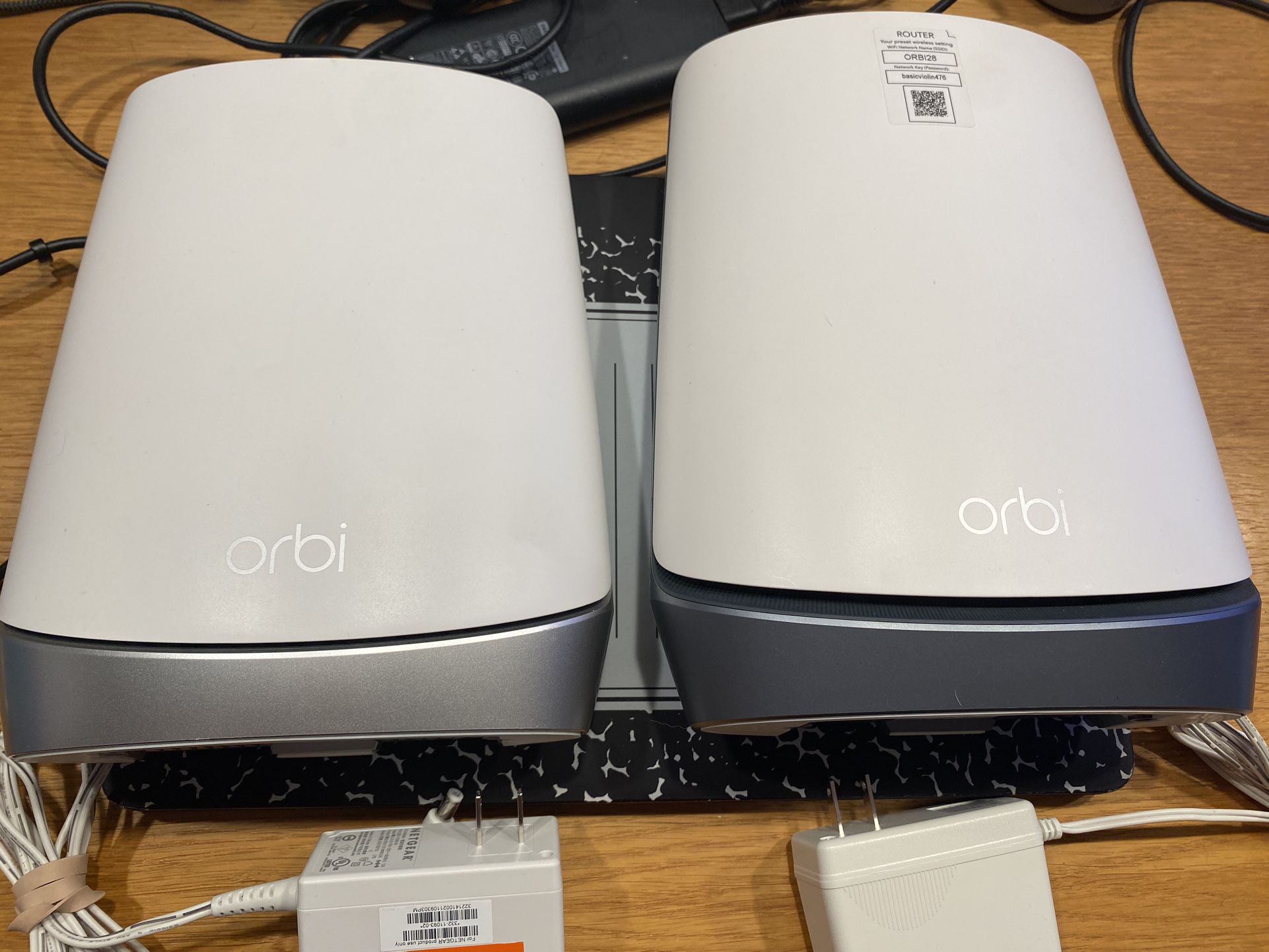 Orbi NBR750 5G Router Plus Satellite Wifi 6 Package