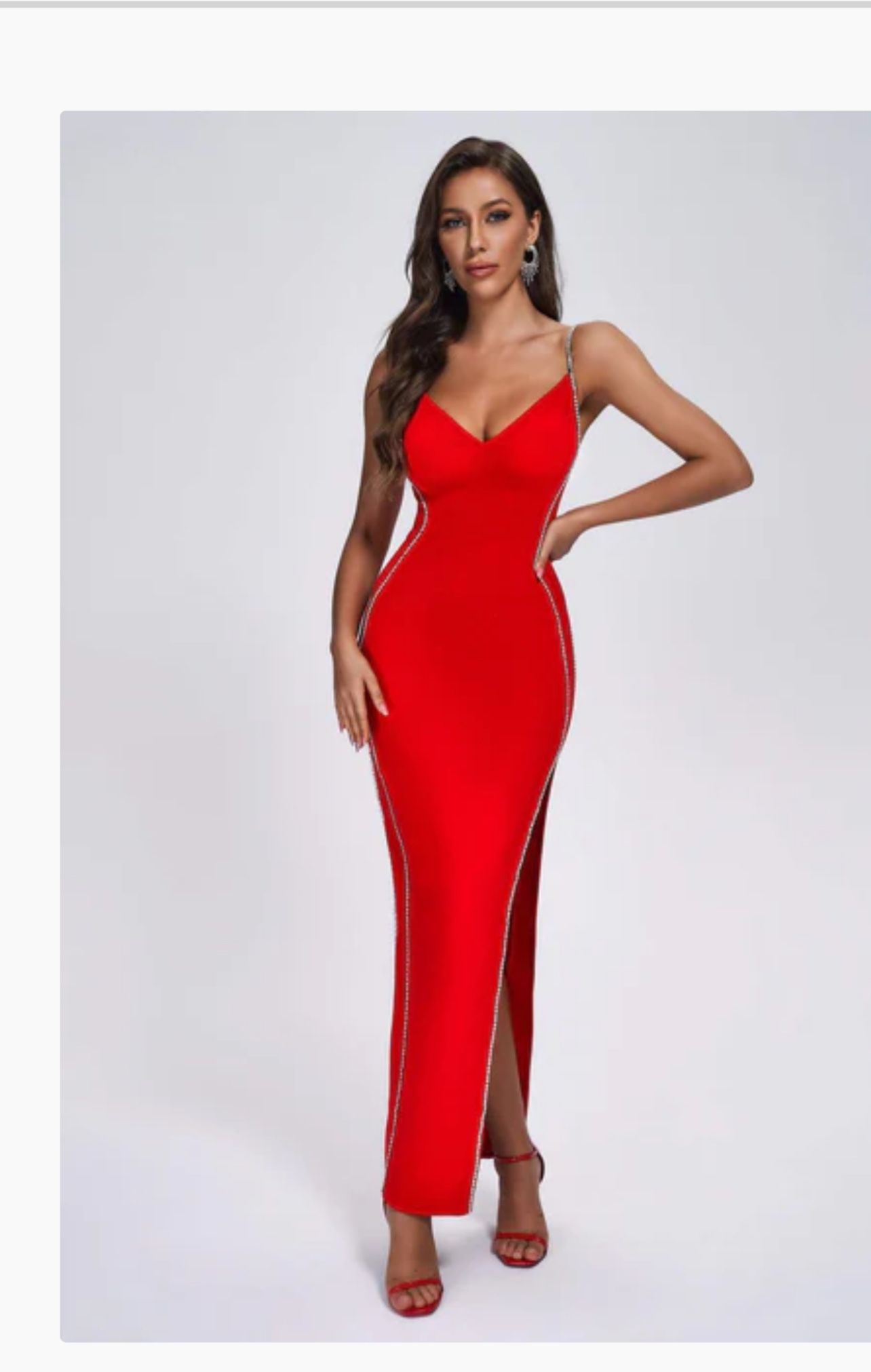 Red Dress New Never Were With Tag