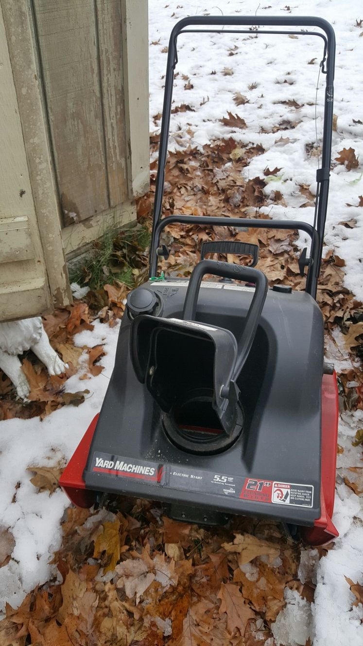 Snowblower 75.00