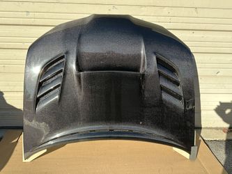 New 2006 2007 Subaru WRX VS2 Heat Retraction Carbon Fiber Vented Hood (Special Order Only)