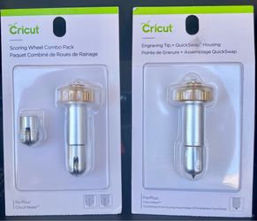 Cricut Scoring Wheel Combo Pack & Engraving Tip Bundle