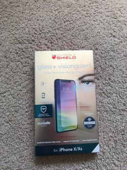 Zagg visionguard iPhone X/XS screen protector
