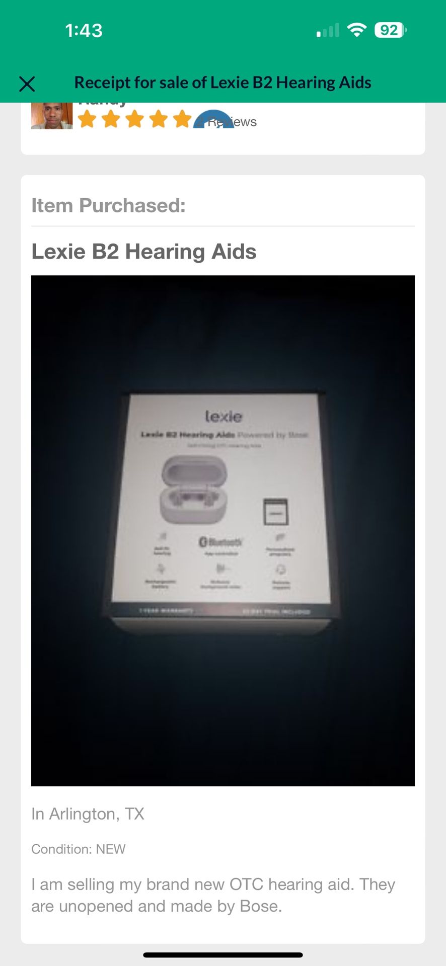 Bose Lexie B2 Almost New