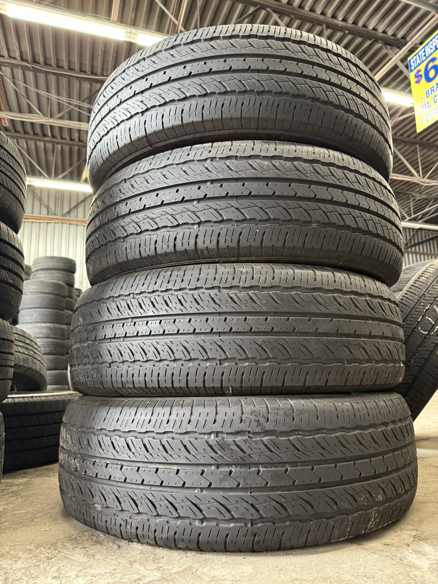 4 Used 265/70/18 TOYO OPEN COUNTRY A26 TIRES