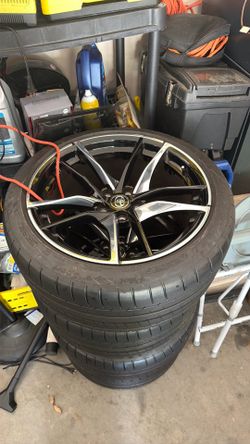 A90 Toyota Mk5 GR Supra PREMIUM Wheels, Tires + Lugnuts