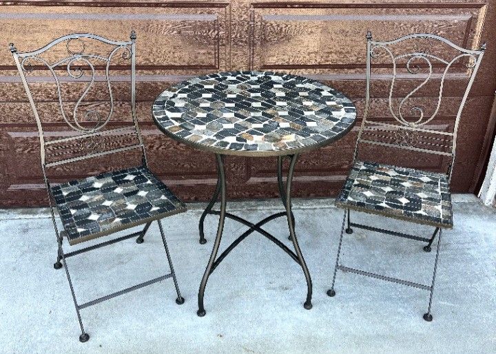Table and Chairs Mosaic "NICE"