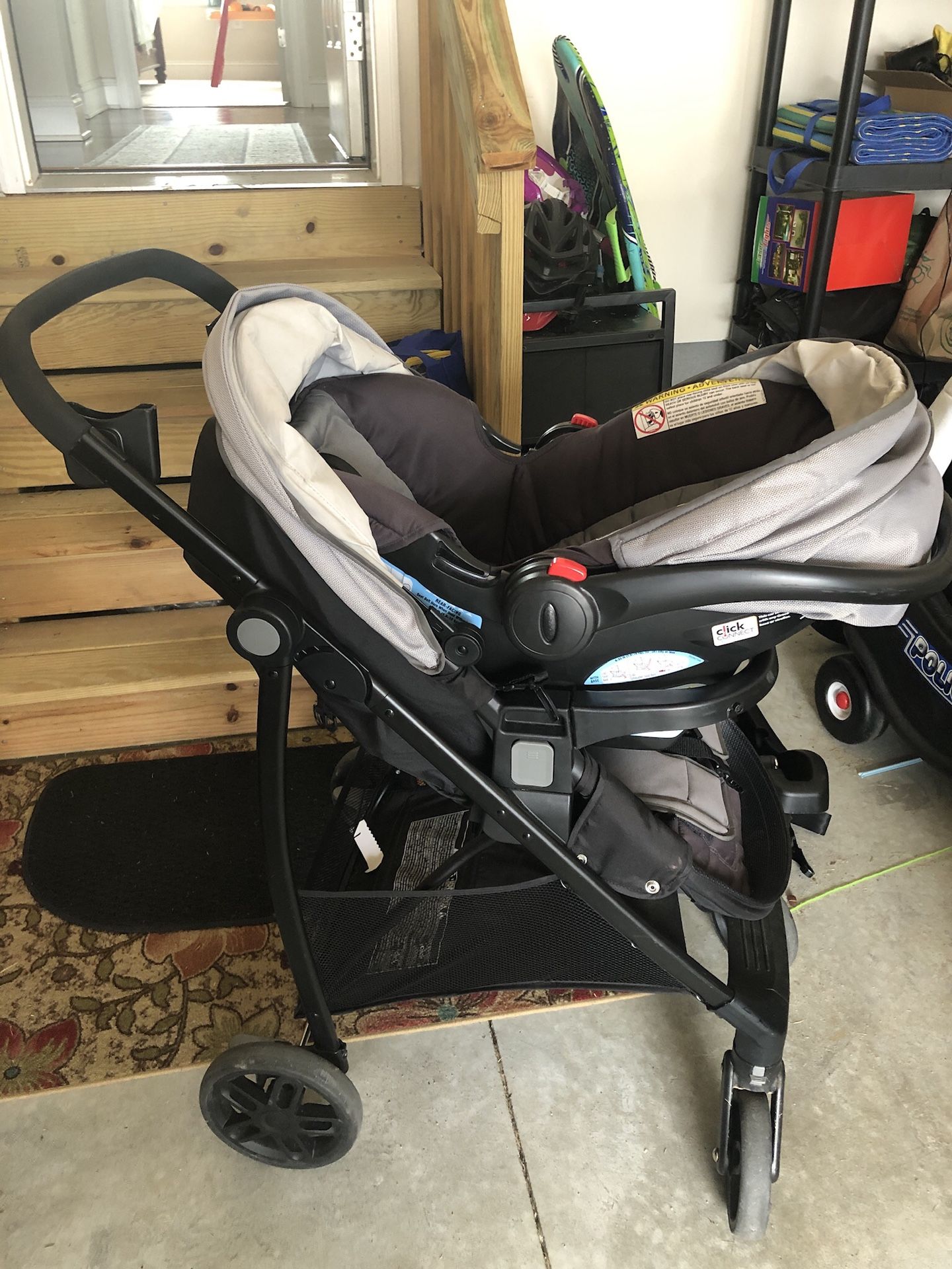 Graco Stoller and infant car seat for sale