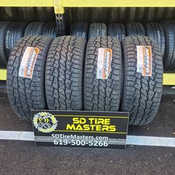 4 NEW TIRES P275/55R20  w/50k miles warranty $580 all 4 FREE INSTALLATION and BALANCED !!