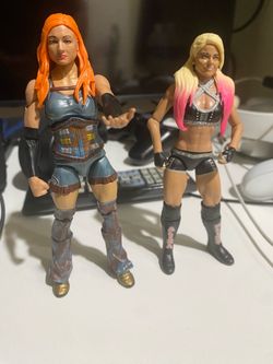 Becky Lynch and Alexa Bliss Elite Series bundle