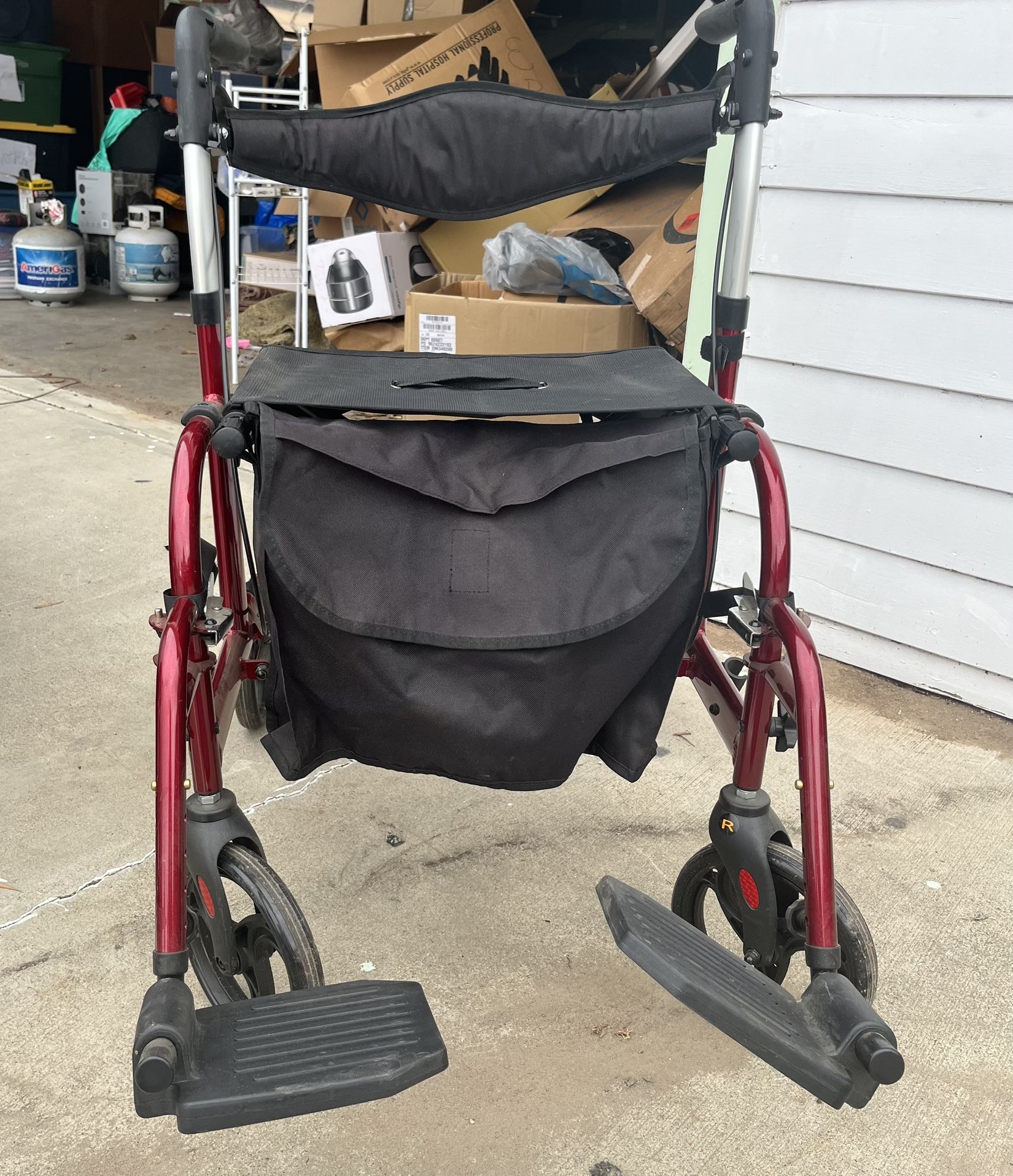 Rhythm Translator Rollator and Transport Chair 2 in 1