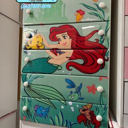Dresser Little Mermaid Five Drawer Dresser Chest 