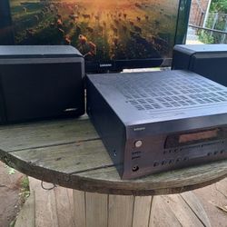 INTEGRA DTR-4.6 HOME THEATER RECEIVER AND BOSE 201 IV SPEAKERS $350 FINAL PRICE 
