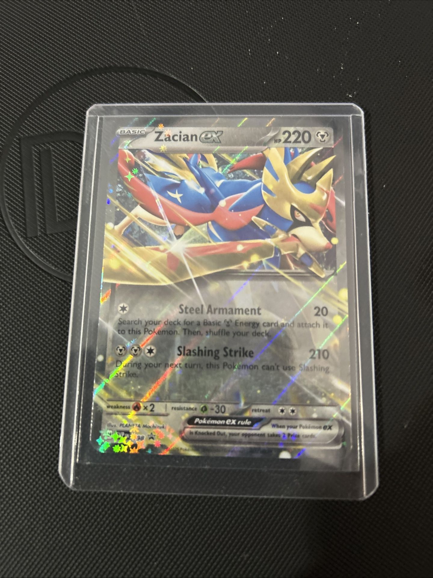 ZACIAN EX 198 HOLLOW
