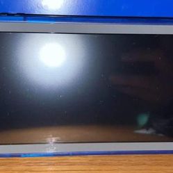 Nintendo switch Lite - modded (Transparent blue case)