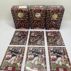 3)1991 Star Pics Football Sets Complete Brett Favre Rookies 