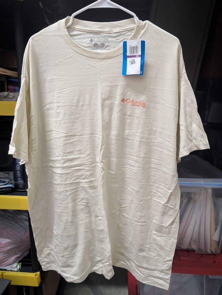 Men's New With Tags XXL Columbia PFG TShirt