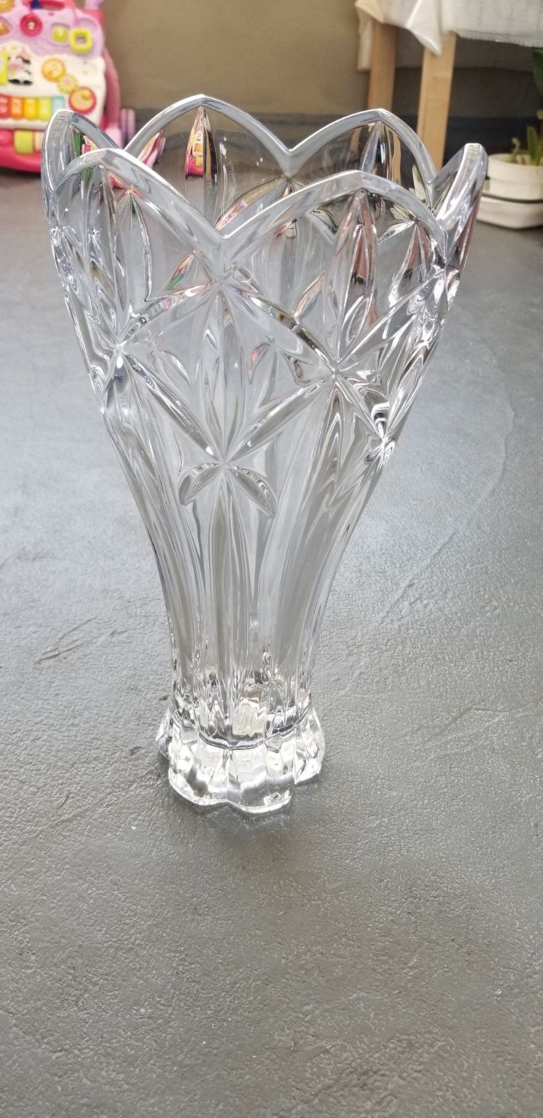 Crystal vase