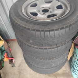 Set Of 4 Goodyear Eagle Tires and Rims
