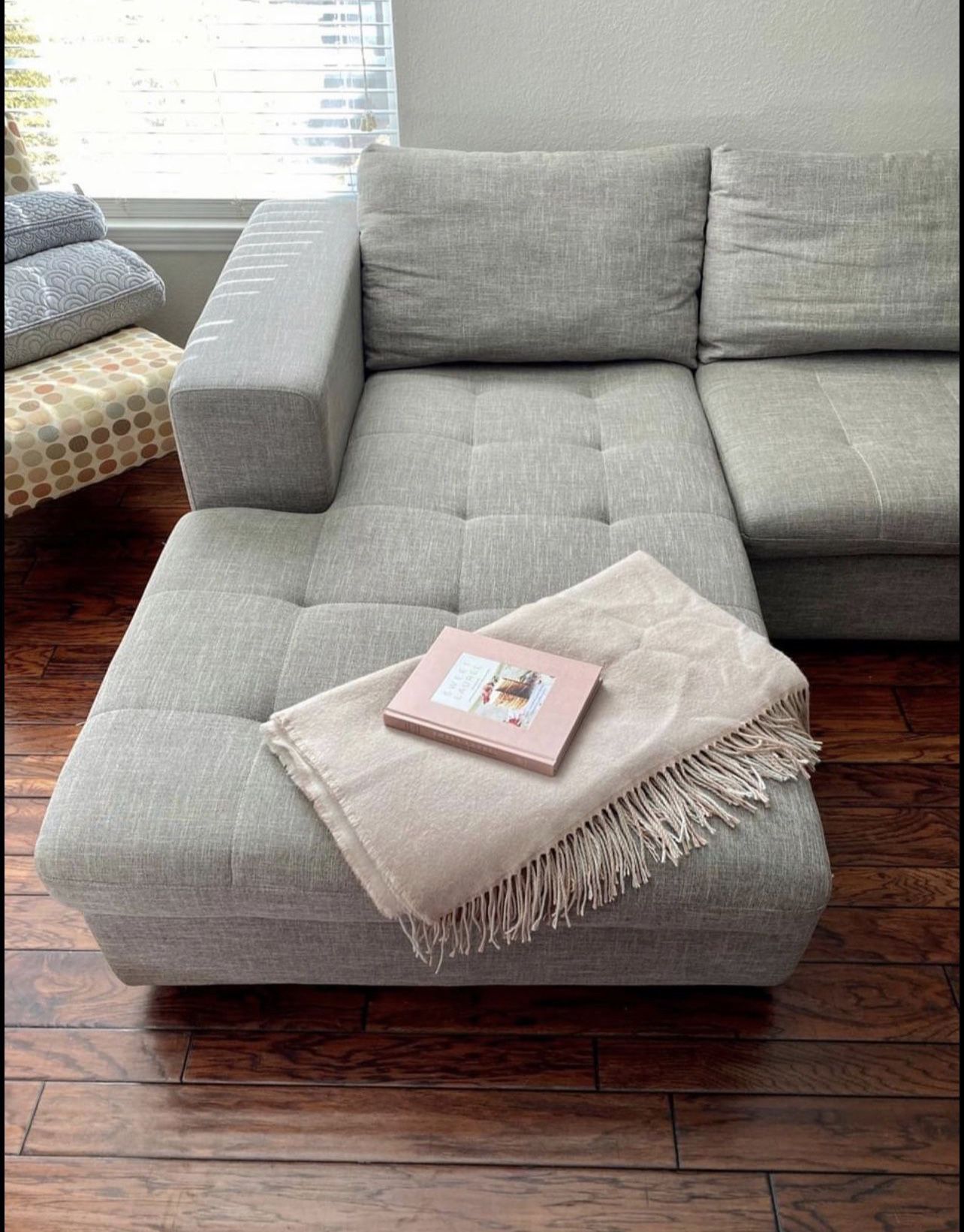 Grey Scandinavian Designs Sectional Couch