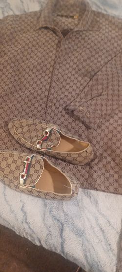 Shoes And Suite To Match Gucci