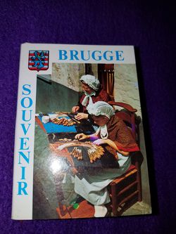 Postcard accordion booklet Brugge Souvenir