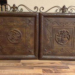 Tuscan Metal Wall Art 