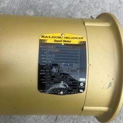 Baldor Reliance SuperE Motor VEM3611T 3 HP 230/460V 3-Phase TEFC