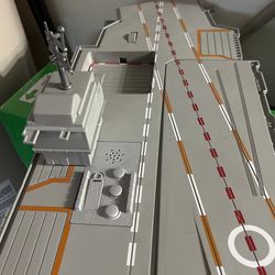 30 Foot Aircraft Carrier with Sound Effects and Light Up Runway