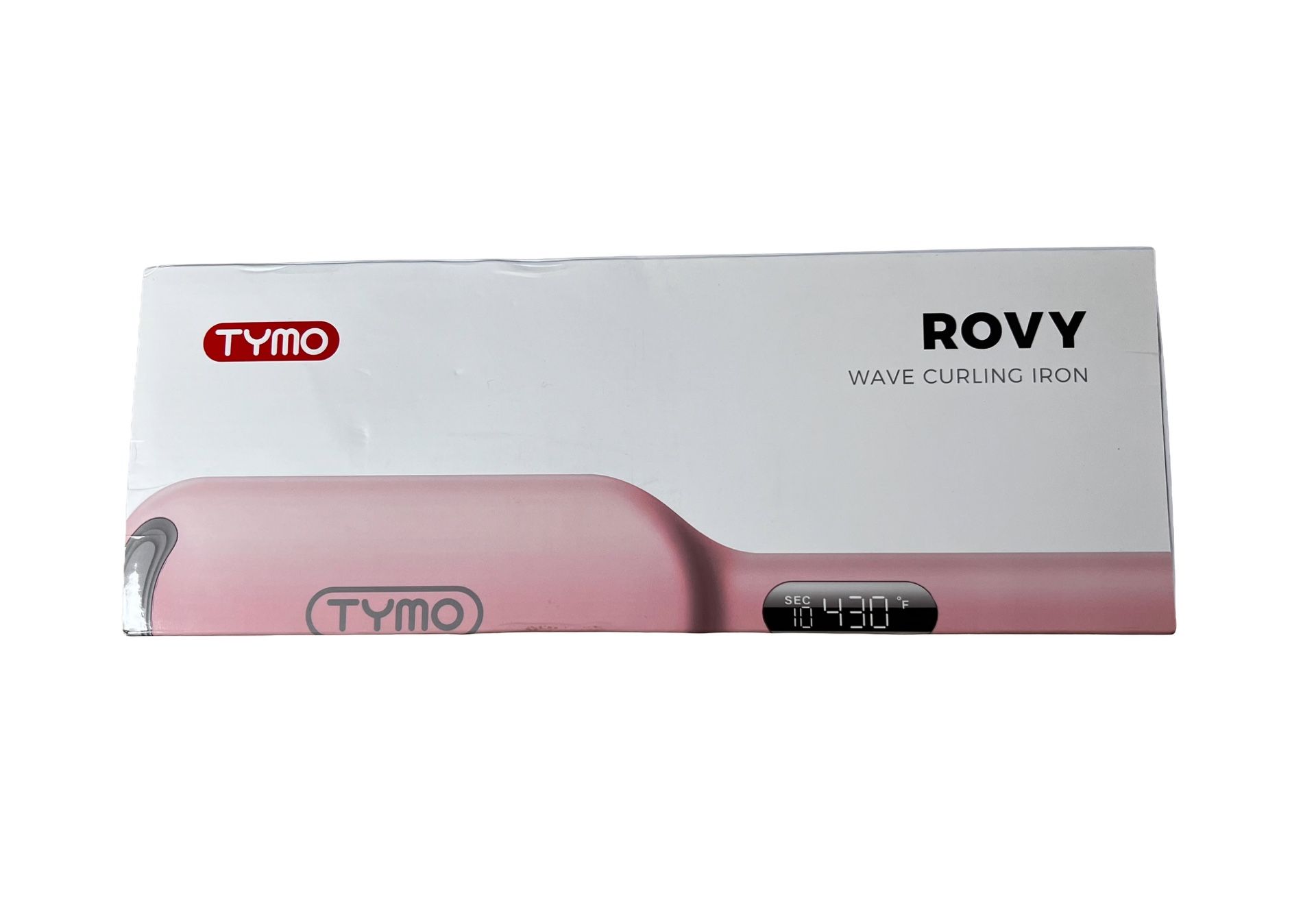 TYMO ROVY Hair Crimper Waver Hair Tool Deep Wave Curling Iron – Pink