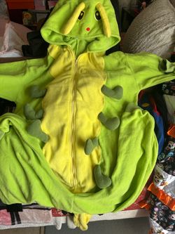 Green Caterpillar Kigurumi Animal Onesie Costume