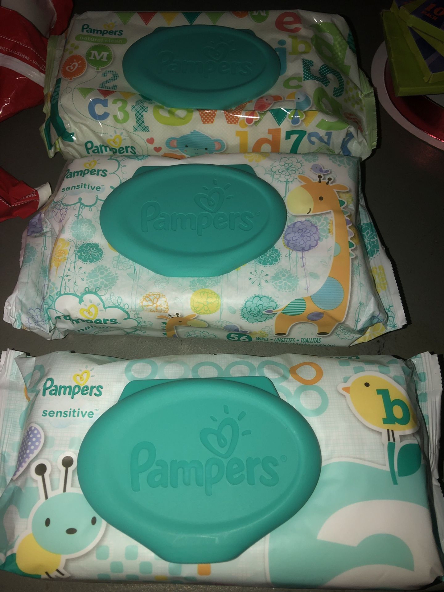 All for $6 pampers baby wipes