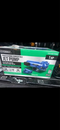 1 HP Convertible Jet Pump