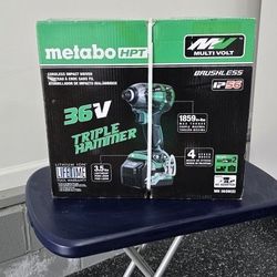 Metabo Cordless Impact Driver With Batteries