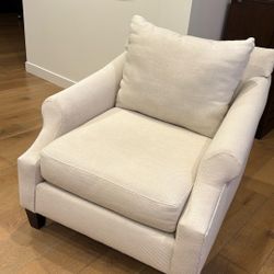 Cream Accent Chair 