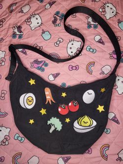 Sanrio Gudetama Baggu Crossbody Bag Purse Lazy Egg