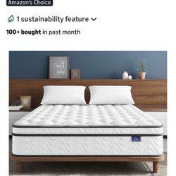 Full Size Bed Frame+Matress 20$ In Total