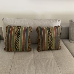 Custom pillows - great colors