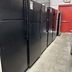 Top Freezer Black Refrigerators