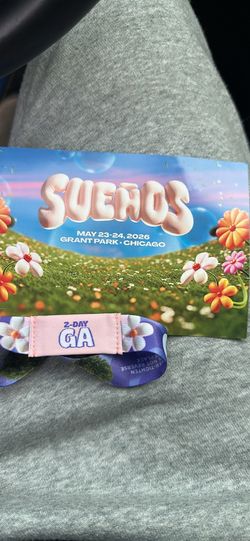 Sueños 2026 GA Wristband