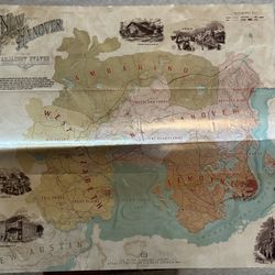 Red Dead Redemption 2 Map